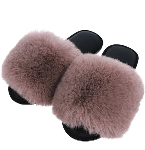 Домашні тапочки з хутром