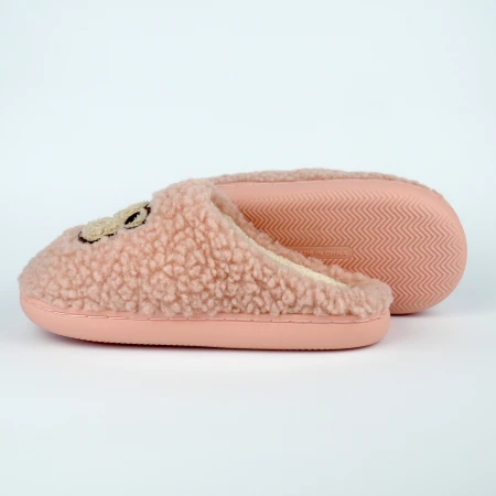 Жіночі домашні капці Teddy Bear рожеві