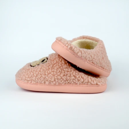 Жіночі домашні капці Teddy Bear рожеві