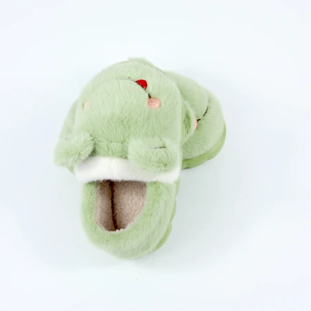 Дитячі теплі тапулі “Happy Frog” теплі м’які у вигляді жабки
